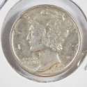 1943 P Mercury Dime 90% Silver US Coin About Uncirculated (AU) - SKU 595USDM