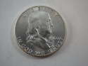 1960 P Franklin Half Dollar 90% Silver GEM BU Mint State (MS) - SKU 665USHD