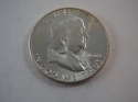 1960 P Franklin Half Dollar 90% Silver GEM BU Mint State (MS) - SKU 685USHD