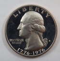1976 S Washington Clad Quarter Proof GEM US Coin Proof (PF) - SKU 2USQCL