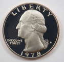 1978 S Washington Clad Quarter Proof GEM US Coin Proof (PF) - SKU 12USQCL